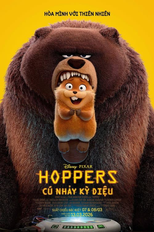 Poster phim Hoppers: Cú Nhảy Kỳ Diệu