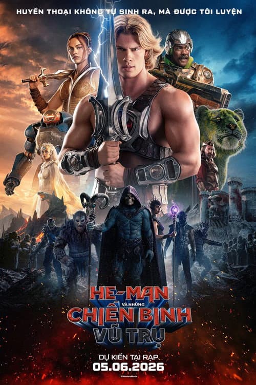 Poster phim He-Man và Những Chiến Binh Vũ Trụ
