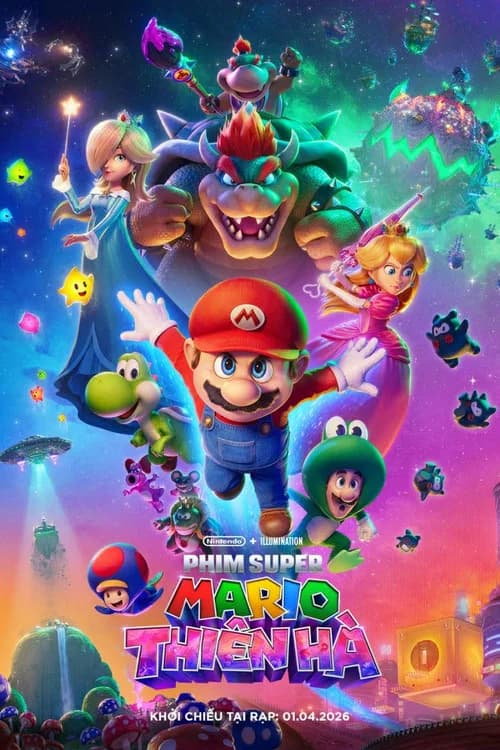 Poster phim Phim Super Mario Thiên Hà